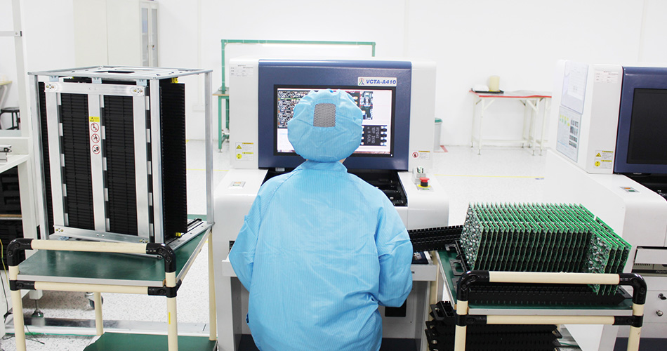 Intelligent detection system in PCBA processing